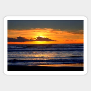 Sunset at the sea Sticker